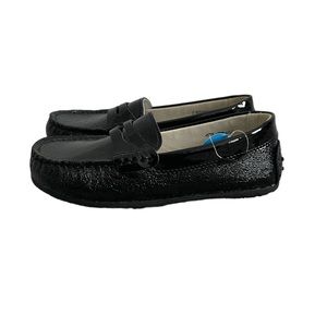 Patent leather loafers